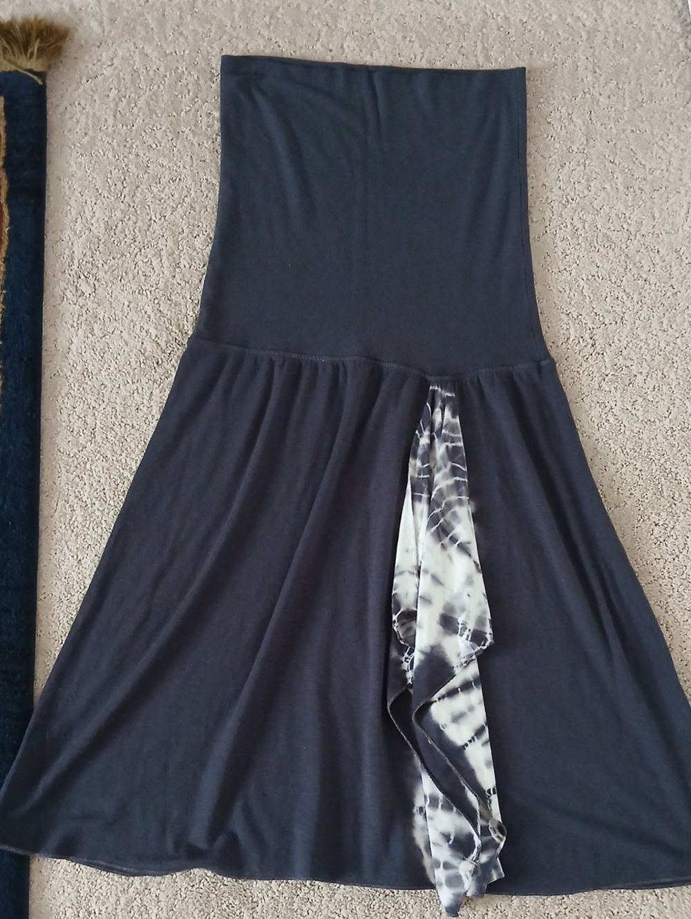 Lucky Brand Black Swim Cover-Up